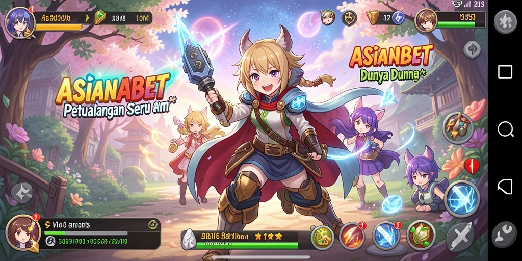 Menampilkan karakter ikonik dalam gameplay ASIANABET yang menarik.
