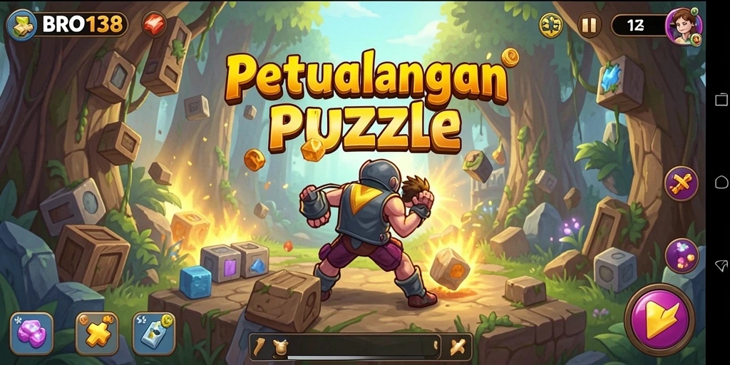 Screenshot utama BRO138 menunjukkan gameplay menegangkan dan penuh teka-teki.