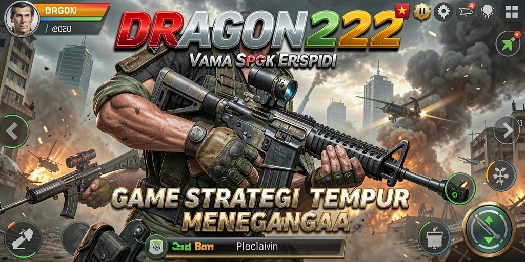 Tampilan gameplay yang mendebarkan dan penuh strategi.
