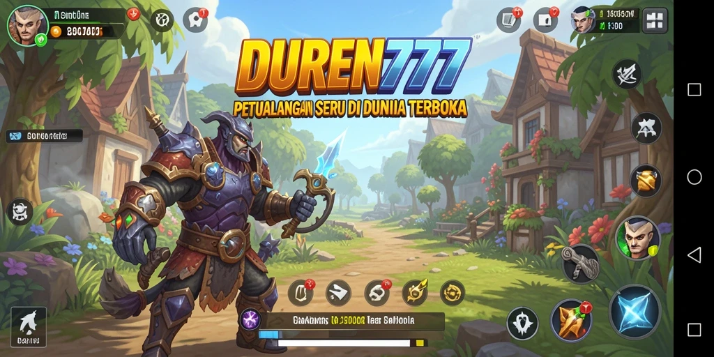 Screenshot gameplay DUREN777 menampilkan aksi mendebarkan di dunia terbuka.