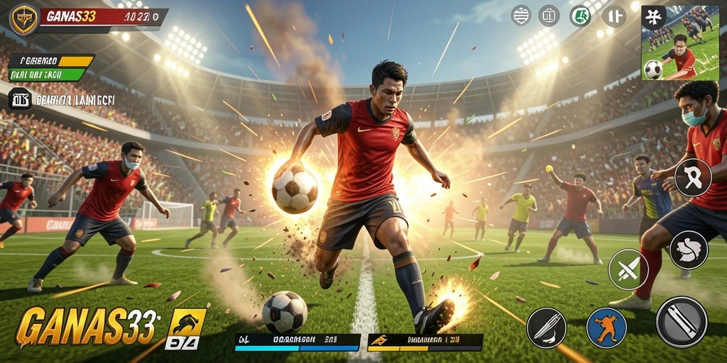 Gameplay seru dan kompetitif di GANAS33.