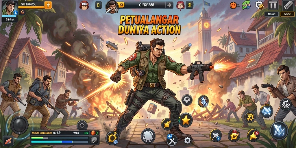 Screenshot GIFTRP288 menampilkan aksi seru dan gameplay mendebarkan.
