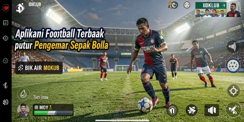 Tampilan gameplay yang mendebarkan di IDKLUB.