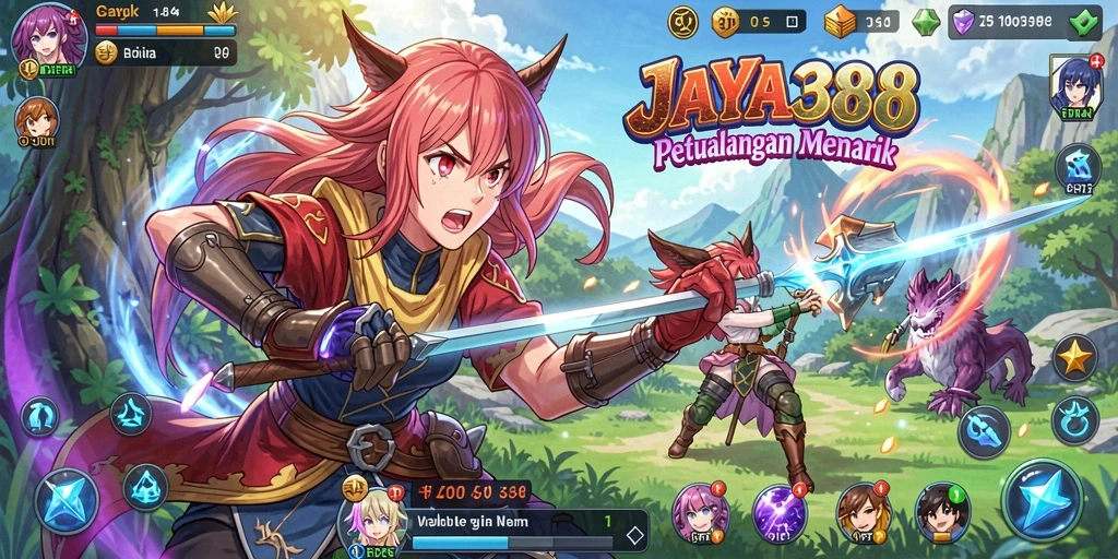 Tampilan menarik dari gameplay JAYA388 yang menghidupkan dunia Anime.