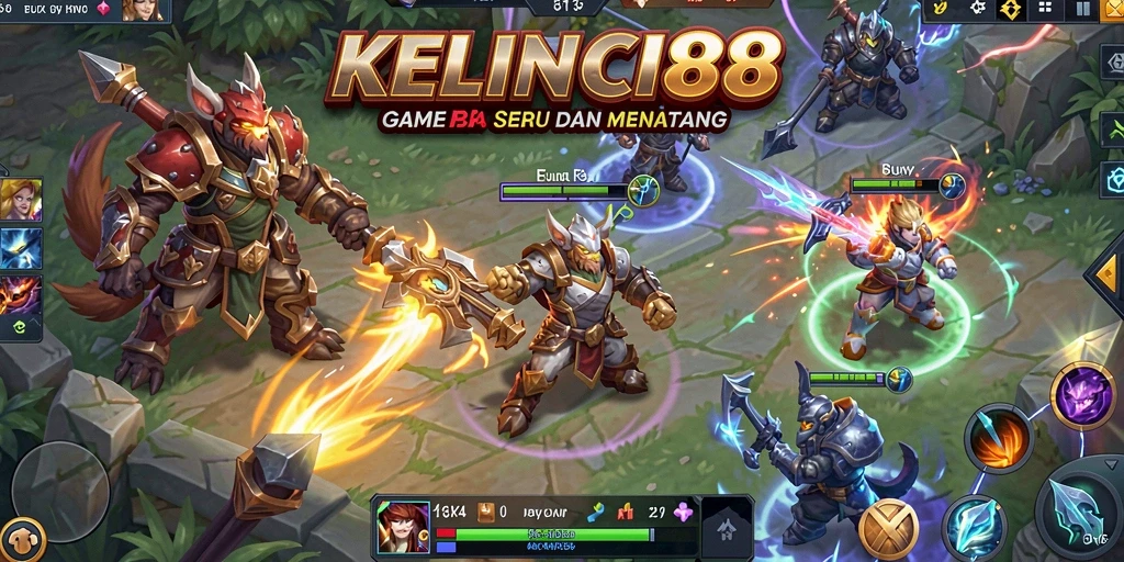 Tampilan gameplay seru dalam KELINCI88 dengan aksi menegangkan.