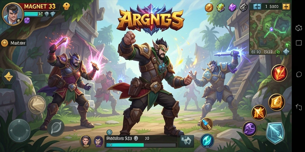 Tampilan gameplay MAGNET33 yang menakjubkan dan mendebarkan.