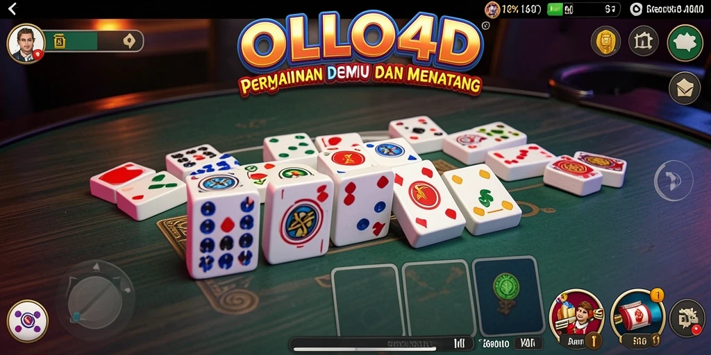Tampilan layar gameplay OLLO4D yang intens dan penuh strategi.