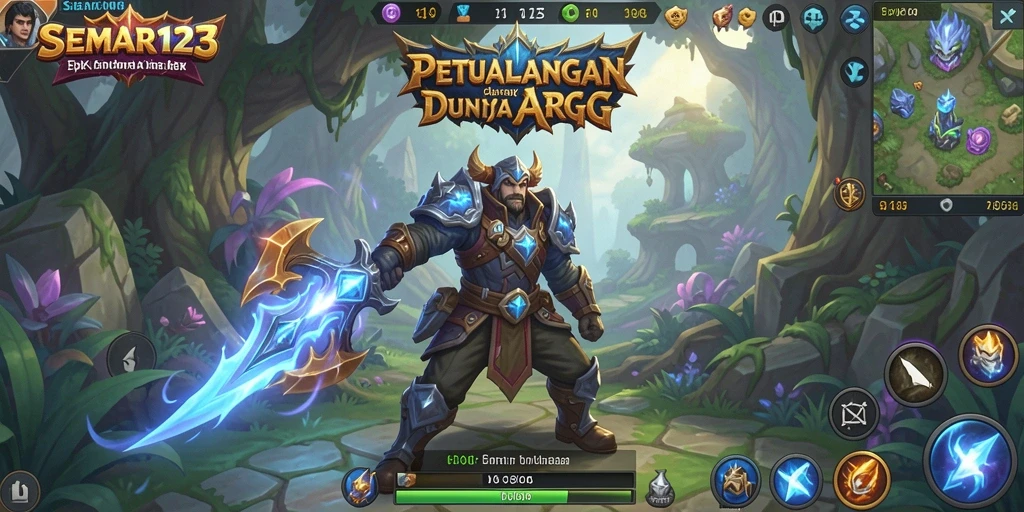 Screenshot gameplay SEMAR123 menampilkan aksi pertarungan yang mendebarkan.