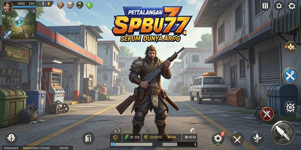 Gameplay SPBU77 dengan pertempuran ARPG yang mendebarkan.