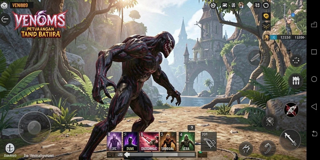 Tampilan luar biasa dari gameplay Open World VENOM889.